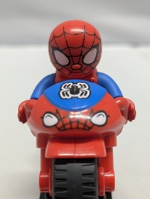 LEGO Duplo Batman Adventure REPLACEMENT PIECE MOTORCYCLE & SPIDERMAN 10876