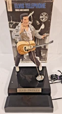 ELVIS PRESLEY SINGING AND DANCING TELEPHONE BY TELEMANIA - JAILHOUSE ROCK TESTED