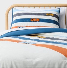 Full/Queen HOT WHEELS Retro Track Corduroy Kids' Comforter Set - Pillowfort