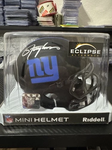 Lawrence Taylor Signed Mini Alternate Helmet