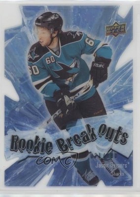 2009-10 Upper Deck Rookie Breakouts 21/100 Jason Demers #RB34 RC 2o7