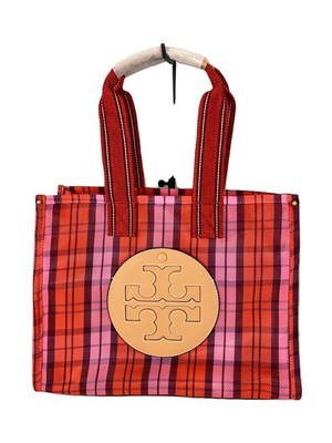 トートバッグ RONRON PETIT SQUARE MINI TOTE BAG RED CHECK RR25BBG4567RC s-l400.jpg