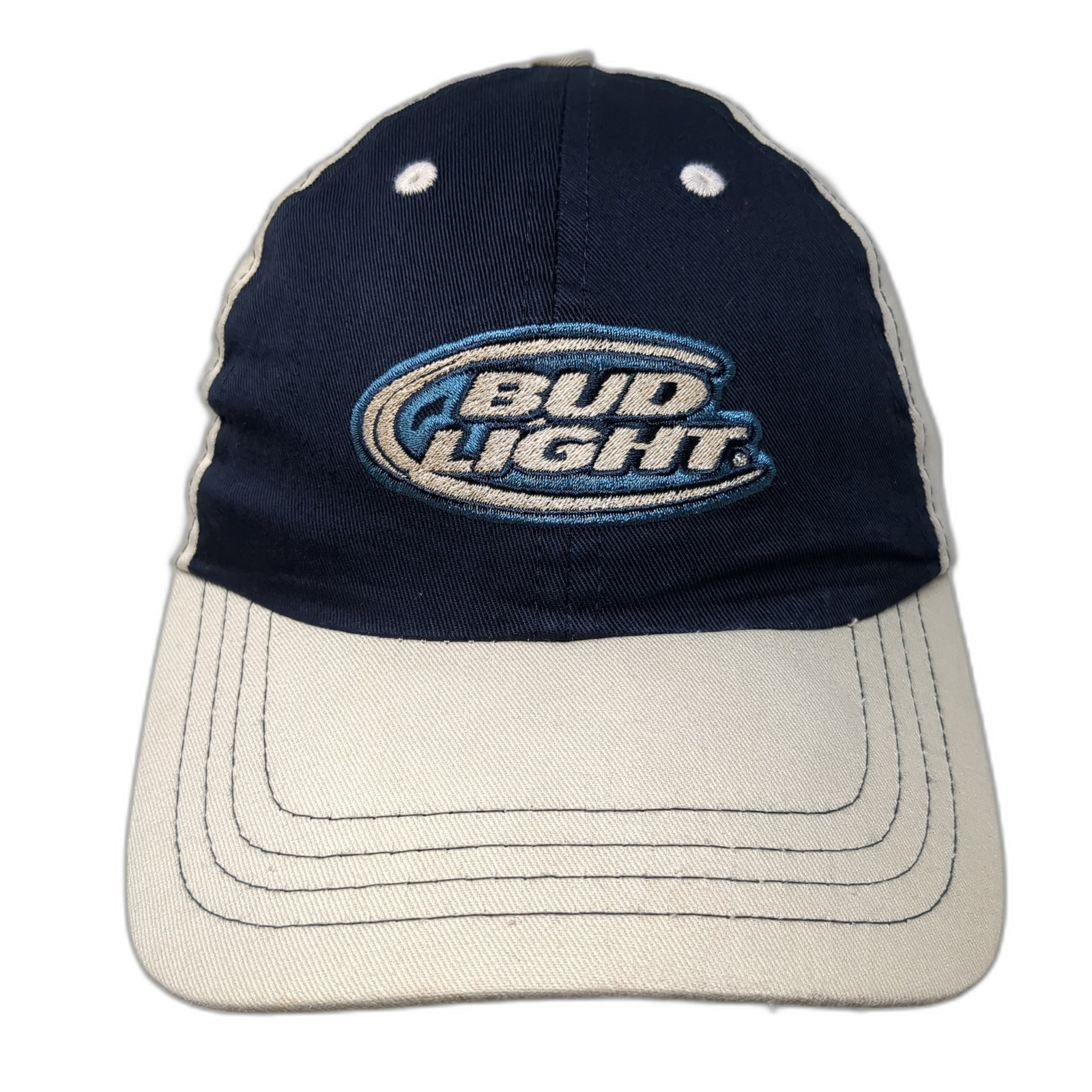 Bud Light Strapback Baseball Cap Multicolor One S… - image 1