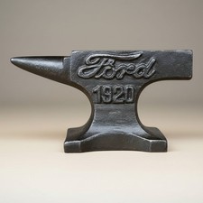 Ford 1920 Cast Iron Anvil Paperweight Ford 1920 Cast Iron Anvil Paperweight