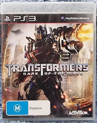 Transformers Dark of the Moon PS3 PlayStation 3 PAL Complete - image 1 of 4