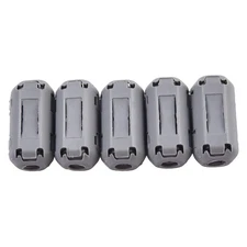 Reliable 5mm Ferrite Core Noise Suppressor Filter Ring Cable Clip for Copiers