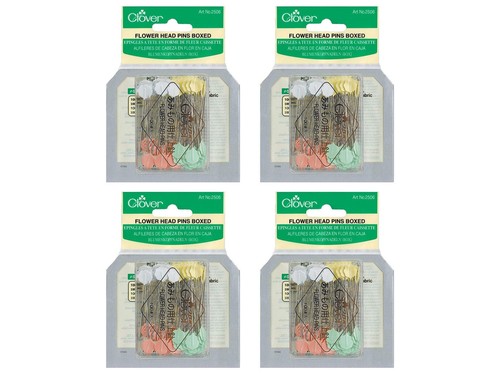 Flower Head Pins – 20 Stück Pro Packung, Flache Köpfe Für Nähmaschinen & Stofflagen