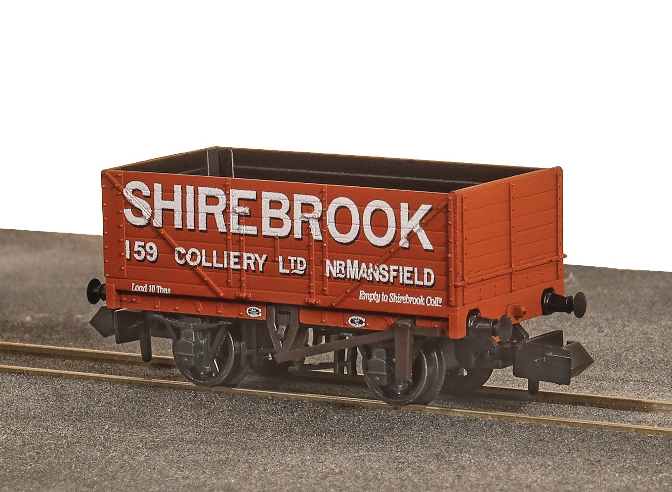 PECO NR-7007P 9ft 7 plank open wagon Shirebrook N Gauge
