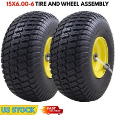 Front Tires Wheel Rim For 100 300 Series Lx279/277 D140 John Deere Mower Tractor