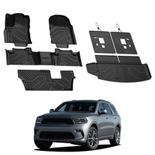 Trunk Cargo Mat Seatback Mat Floor Mats Floor Liners For Dodge Durango 2013-2026 Trunk Cargo Mat Seatback Mat Floor Mats Floor Liners For Dodge Durango 2013-2026