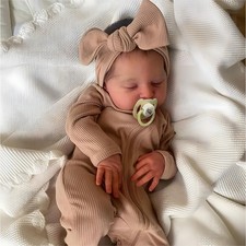 JIZHI Lifelike Reborn Baby Dolls - 18 Inch Realistic-Newborn Baby Dolls Girl ...