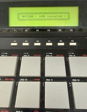 Akai MPC2500 Music Production Center Sampler Drum Machine READ As-Is