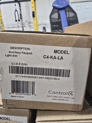 Control4 C4-KA-LA Auxiliary KeyPad Light Almond New Open Box