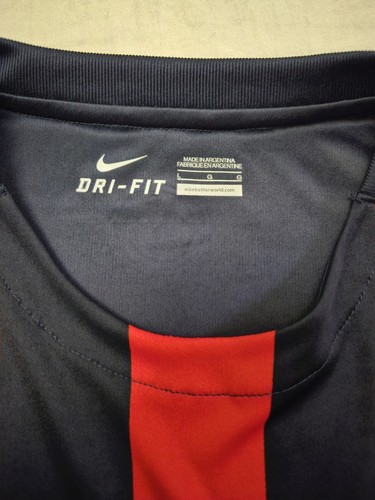 San Lorenzo soccer jersey Nike 2015 Size L match worn Euro Americana vs Malaga - Picture 6 of 6