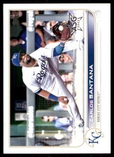 Carlos Santana 2022 Topps #510 Royals MLB READ FREE SHIPPING AutographDen