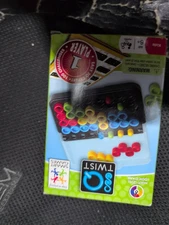SmartGames IQ Twist, a Travel Game for Kids and Adults, a Multi-Level Logic Game