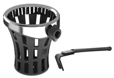 Ciro Chrome Passenger Mount Gen 2 Big Ass Drink Holder (55822)