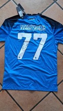  NAPOLI Maglia Scudetto Da Collezzione 2022/23 Originale firmata KVARATSKHELIA 