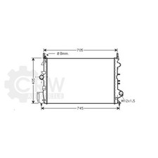 Radiateur Fiat CROMA