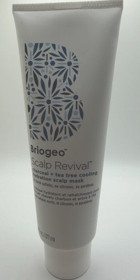 Briogeo Scalp Revival Charcoal Tea Tree Hydration Mask 6oz NEW Clean Beauty