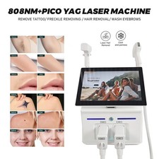 2in 1 808 Diode Laser Yag 755 808 940 1064nm Diode Laser Hair  Tattoo Removal