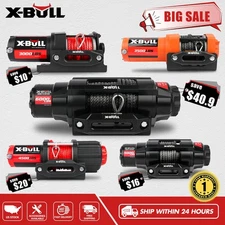 X-BULL Electric Winch 12V 3000LBS 4500LBS 6000LBS Wireless Remote ATV UTV 4WD