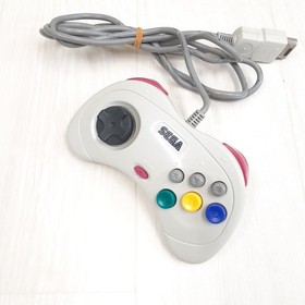 Sega Saturn console Japanese white in box bundle with 3 games & 1 controller