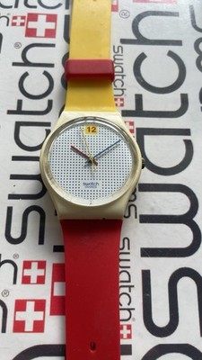 Swatch Dotted Swiss GW104 1985 Standard Gents 34mm New Band
