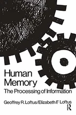 Human Memory: The Processing of - Hardcover, by Loftus Geoffrey R.; - Good