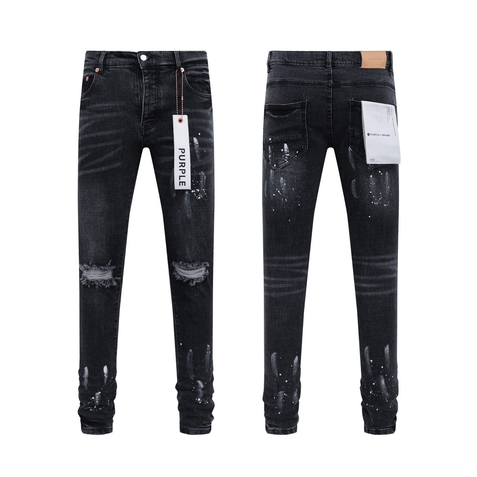 Washed Casual Slim Fit Jeans