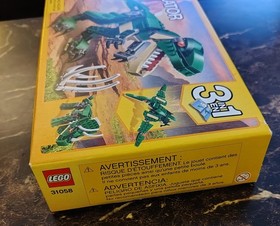 LEGO Creator 3-In-1 Mighty Dinosaurs #31058 174 Pcs  Age 7+ SEALED + NEW
