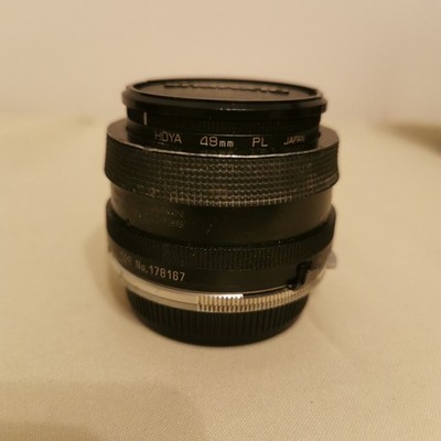 Tamron 28mm f/2.5 BBAR MC 02B Weitwinkel Adaptall 2 Objektiv mit Olympus Adapter