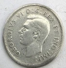 SILVER CANADA    COIN,    10 CENTS    1943