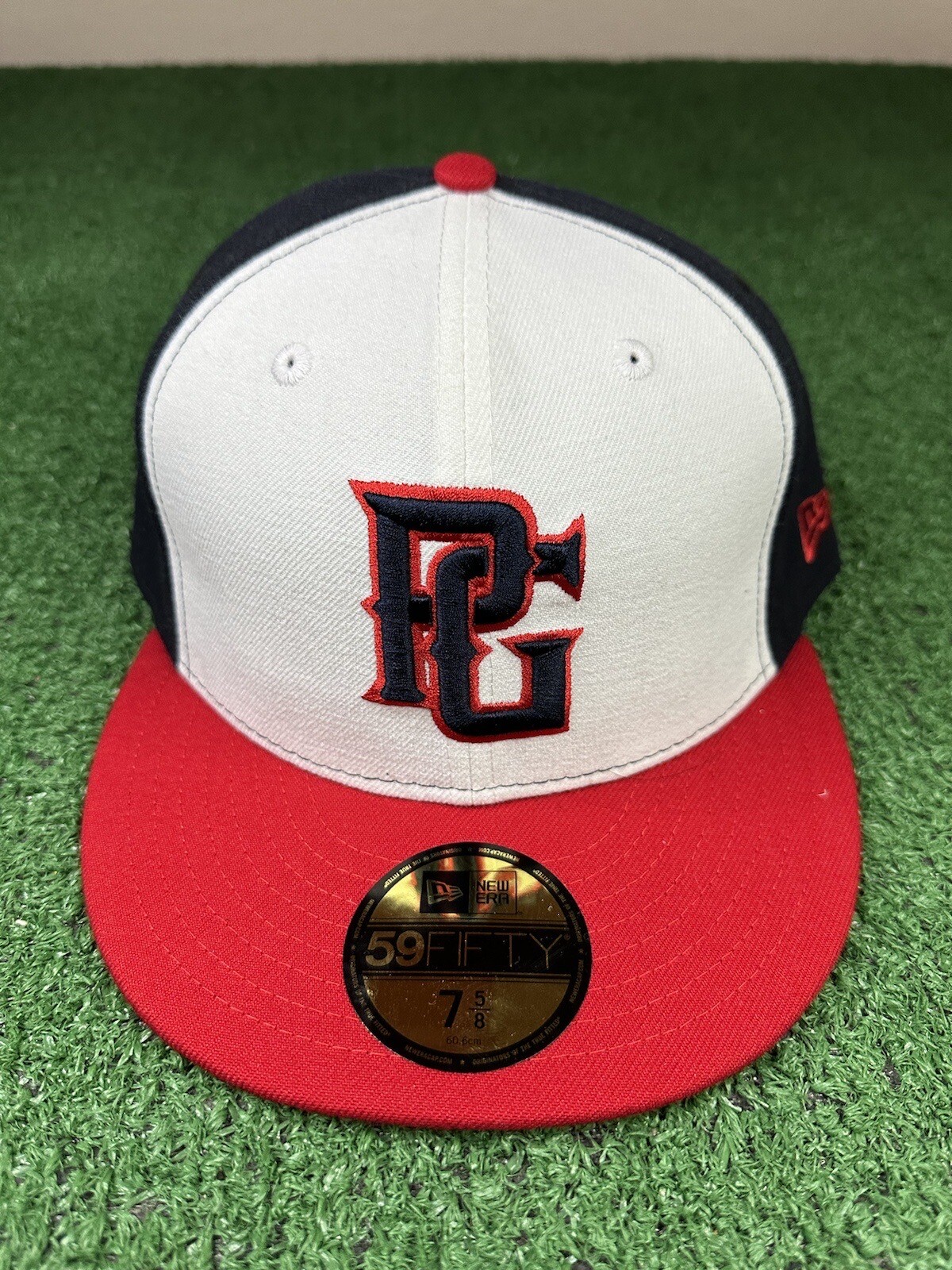 Perfect Game Hat New Era 59Fifty Red White Blue Baseball Cap Fitted SIZES eBay
