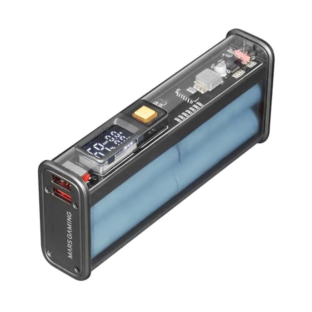 Mars Gaming MPK-20K, Power Bank 22,5 W, Batterie Samsung 20000mAh, Carica Rapida