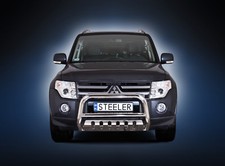 Frontschutzbügel Mit ABE Für Mitsubishi Pajero 2007-2015 Mit Unterfahrschutz