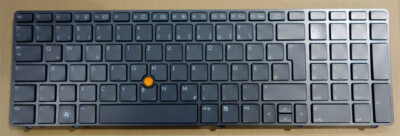 Tastatur HP Elitebook 8560W 8570W Hintergrundbeleuchtung  LED backlit Keyboard