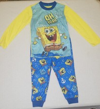 Boy's Nickelodeon Spongebob Squarepants 2 Pc. Pajama Sleep Set Sizes XS, S