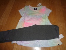 NWT outfit baby gap 2 years butterfly top shirt and gray leggings