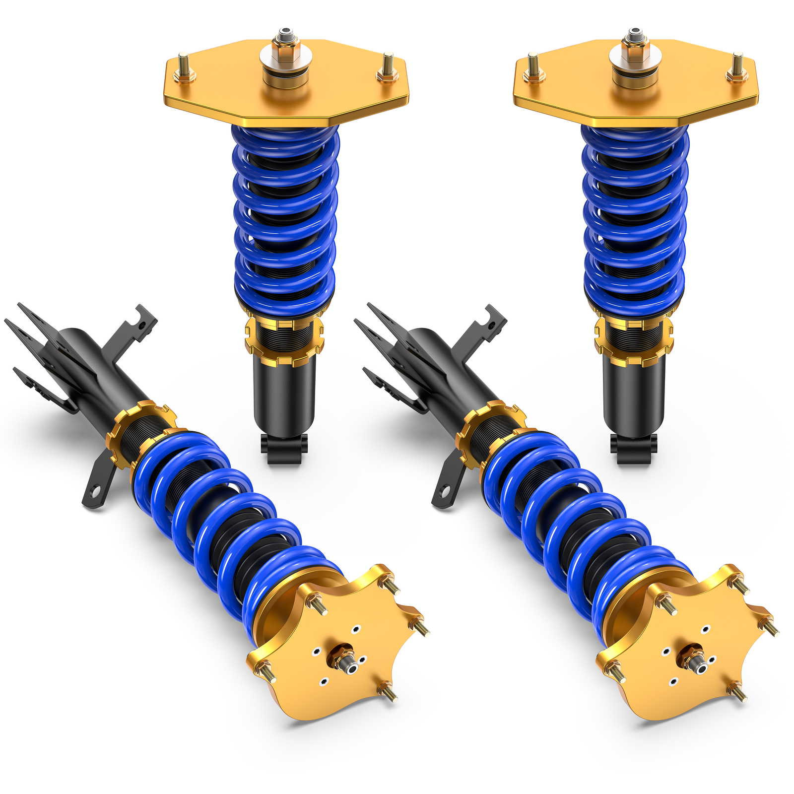 4X Coilover Springs Struts Shocks Absorbers For 200711 HONDA CRV CRV