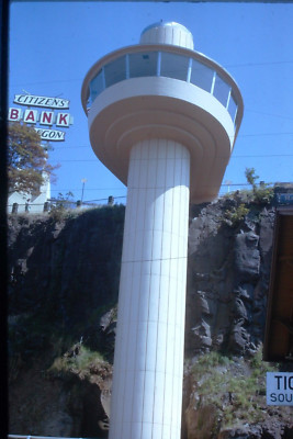7/28/1963 Oregon City Elevator Tower  Technicolor Color Slide