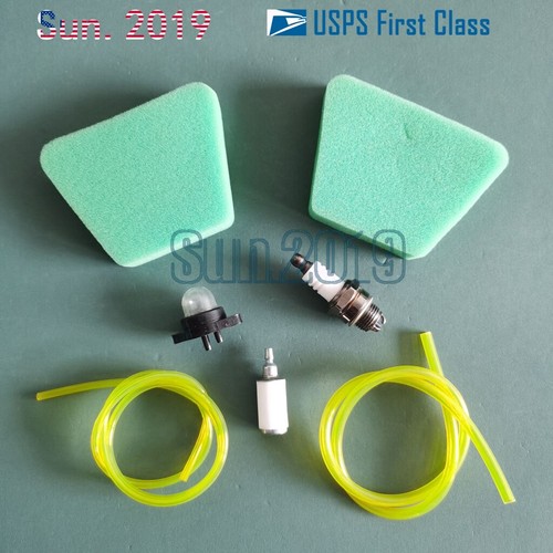 Kit Filtro Aria, Linea Carburante E Primer Per Motosega Poulan 1950-2375, Ricambio Nuovo