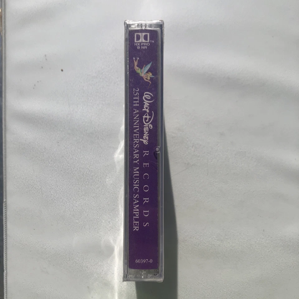 Vintage Walt Disney World 25th Anniversary Music Sampler Cassette New Unopened - Image 3 of 4