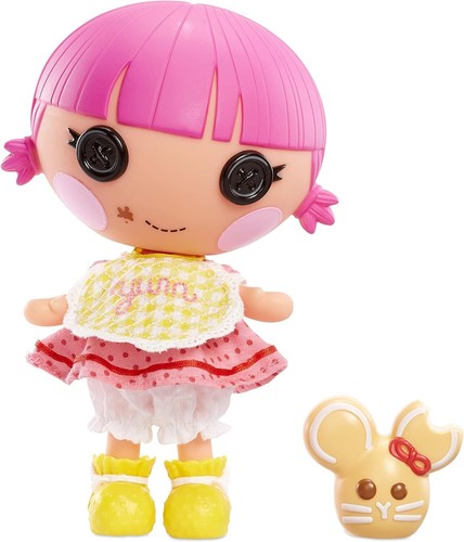 Lalaloopsy Littles Sprinkle Spice Cookie - Bambola 18 cm con Topolino - Foto 2 di 3