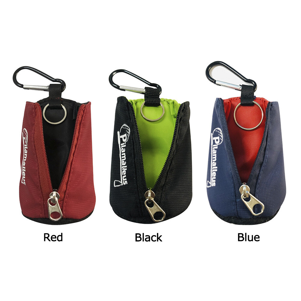 Golf Ball Bag Hanging Waist Belt Golf Ball Pouch Golf Small Pocket for