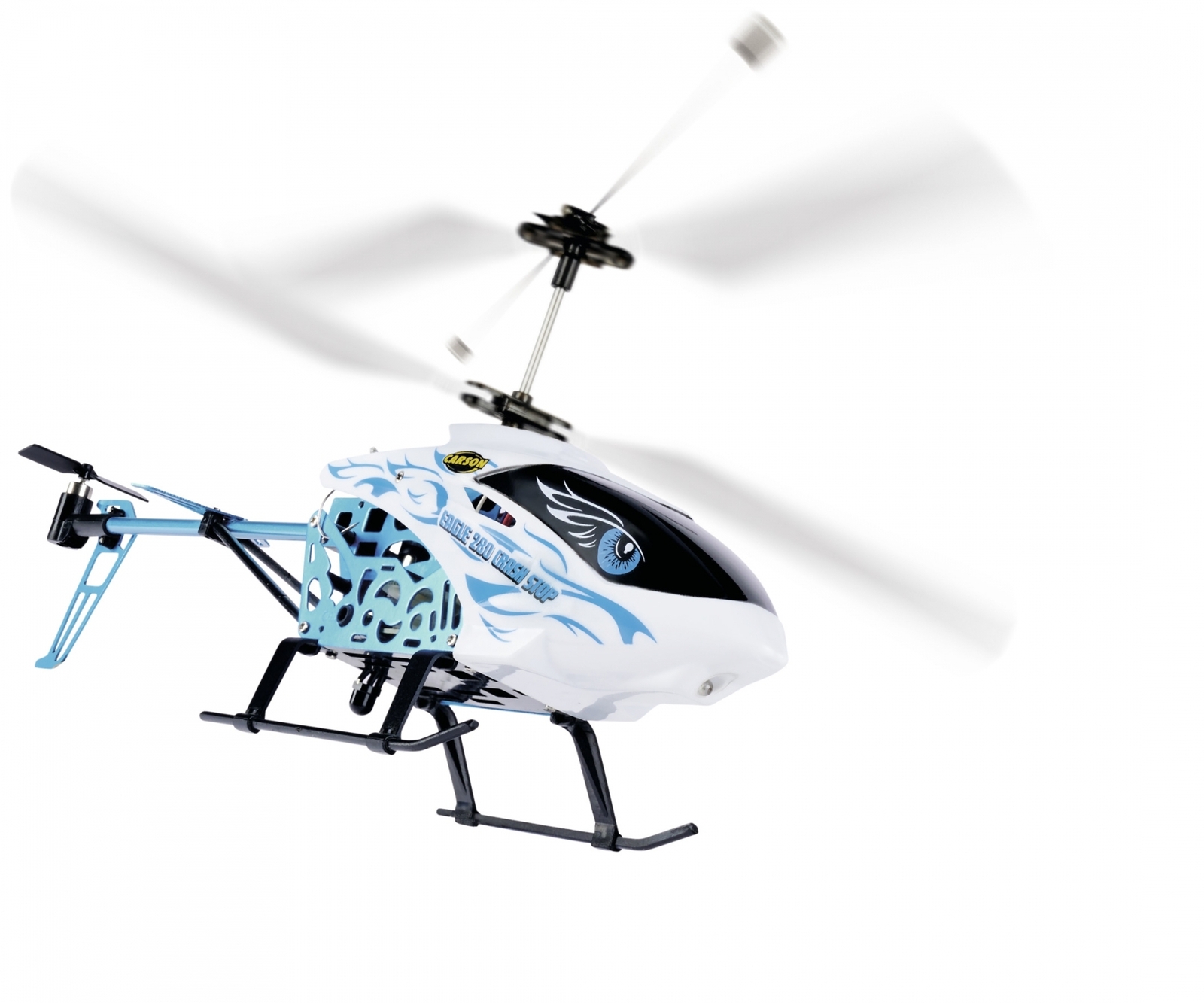 Carson 500507171 Tyrann Single Blade 320 2.4GHz 100% RTF Vert - Hélicoptère Télécommandé - View #8