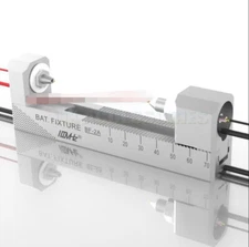 Double Self-locking Aluminum Alloy CNC Battery Holder Fixture BF-2A 18650 AA AAA