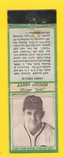 LARRY FRENCH 1936 DIAMOND MATCHBOOK ROOKIE w/STRIKER NO MATCHES GREEN TPHLC-5034