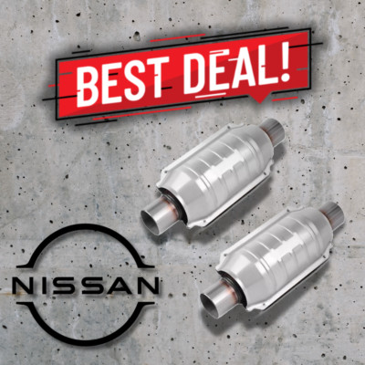 For All Nissan High Flow Catalytic Converter Direct Fit Performance