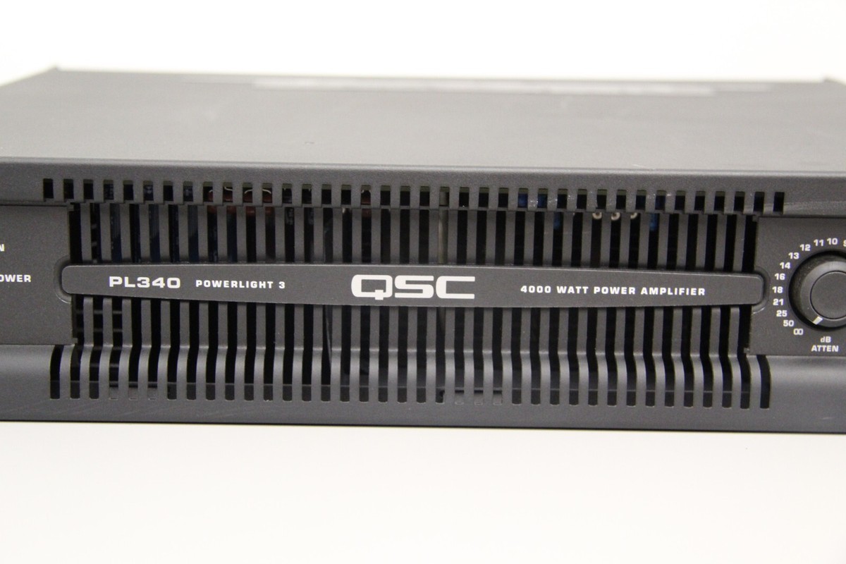 QSC PL340 パワーアンプ 2 Chez Noa専用 QSC PowerLight 3 Series PL340 2000W Professional Power